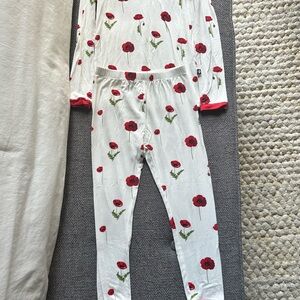Kyte Baby Cloud Poppy 2 Piece Pjs 5T